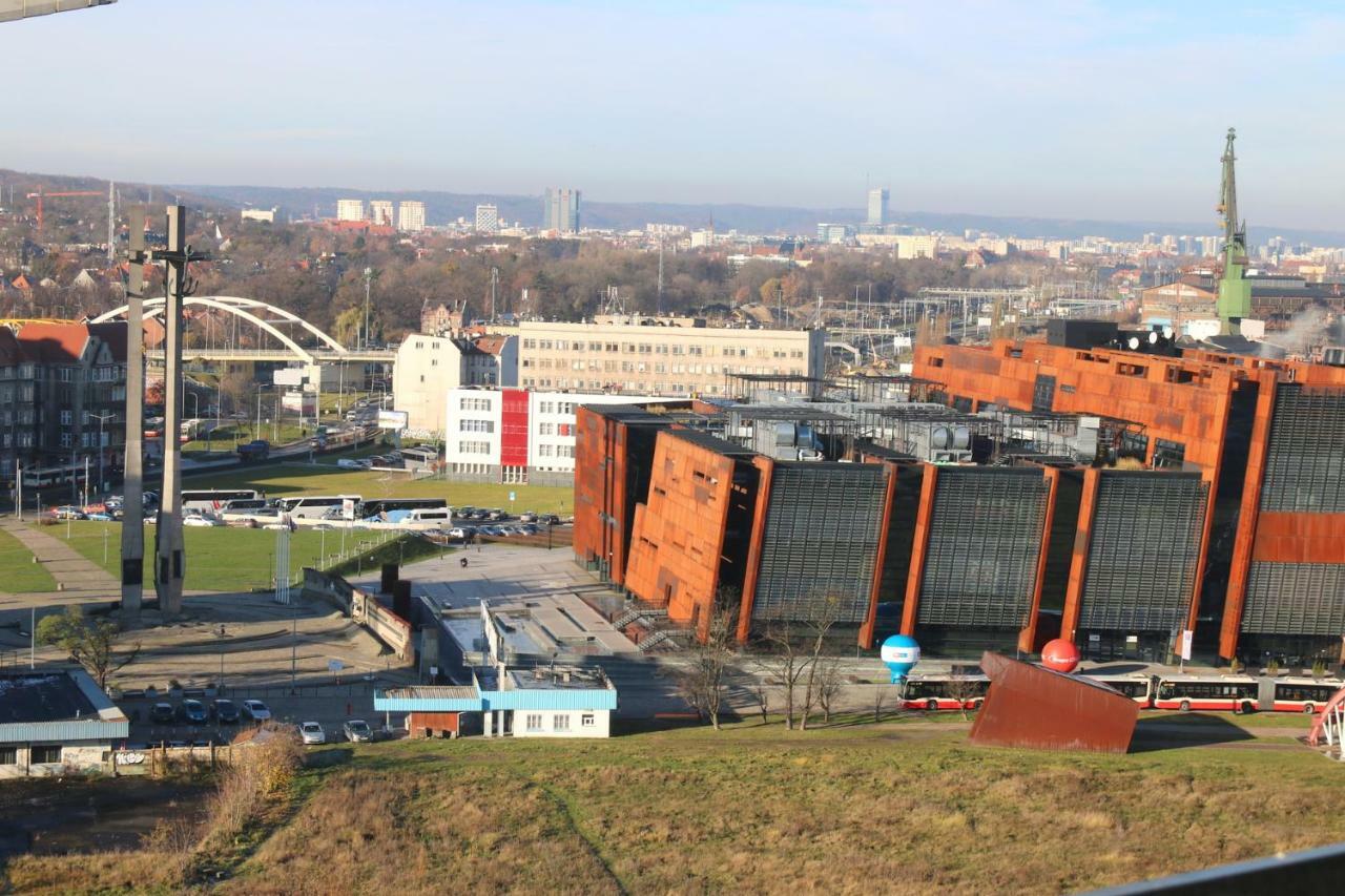 Blue - Bastion Walowa Gdańsk Kültér fotó