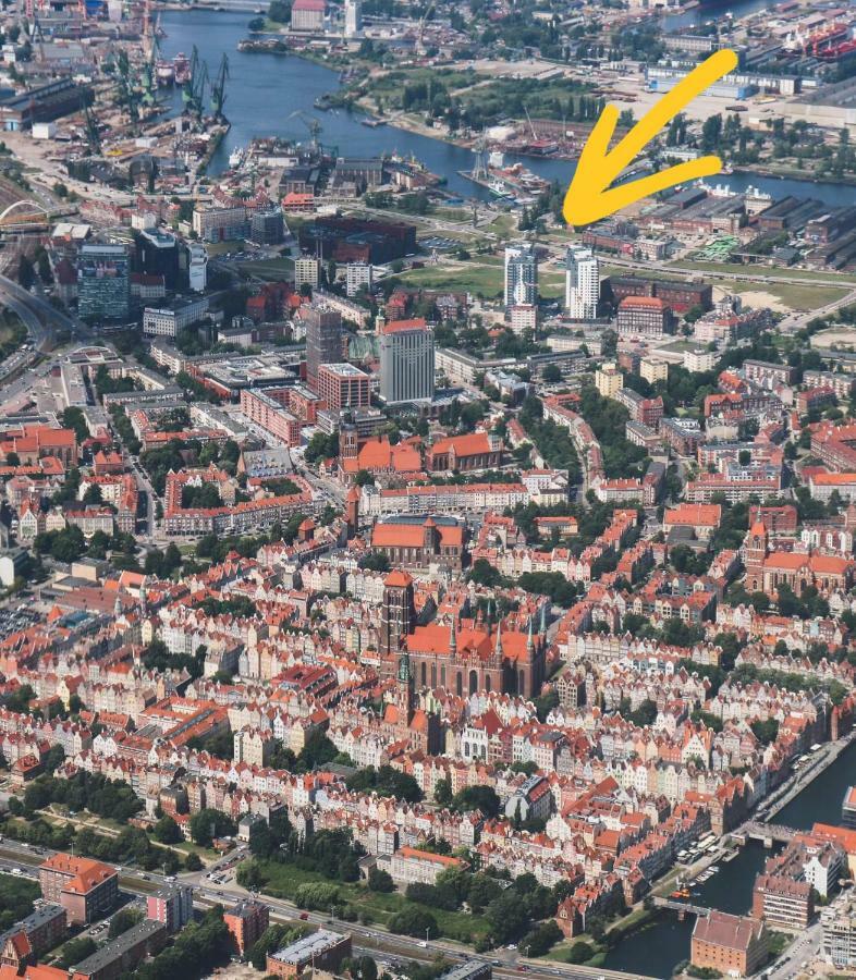 Blue - Bastion Walowa Gdańsk Kültér fotó